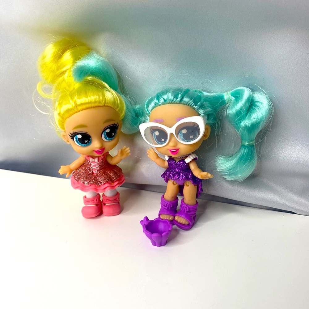 Zuru Itty Bitty Pretty’s Tea Party Surprise Bubbleena & Sweet Tea Dolls